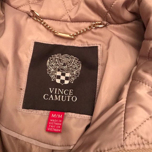 Vince Camuto Brand Tan & Beige Jacket Size Medium - Picture 3 of 8